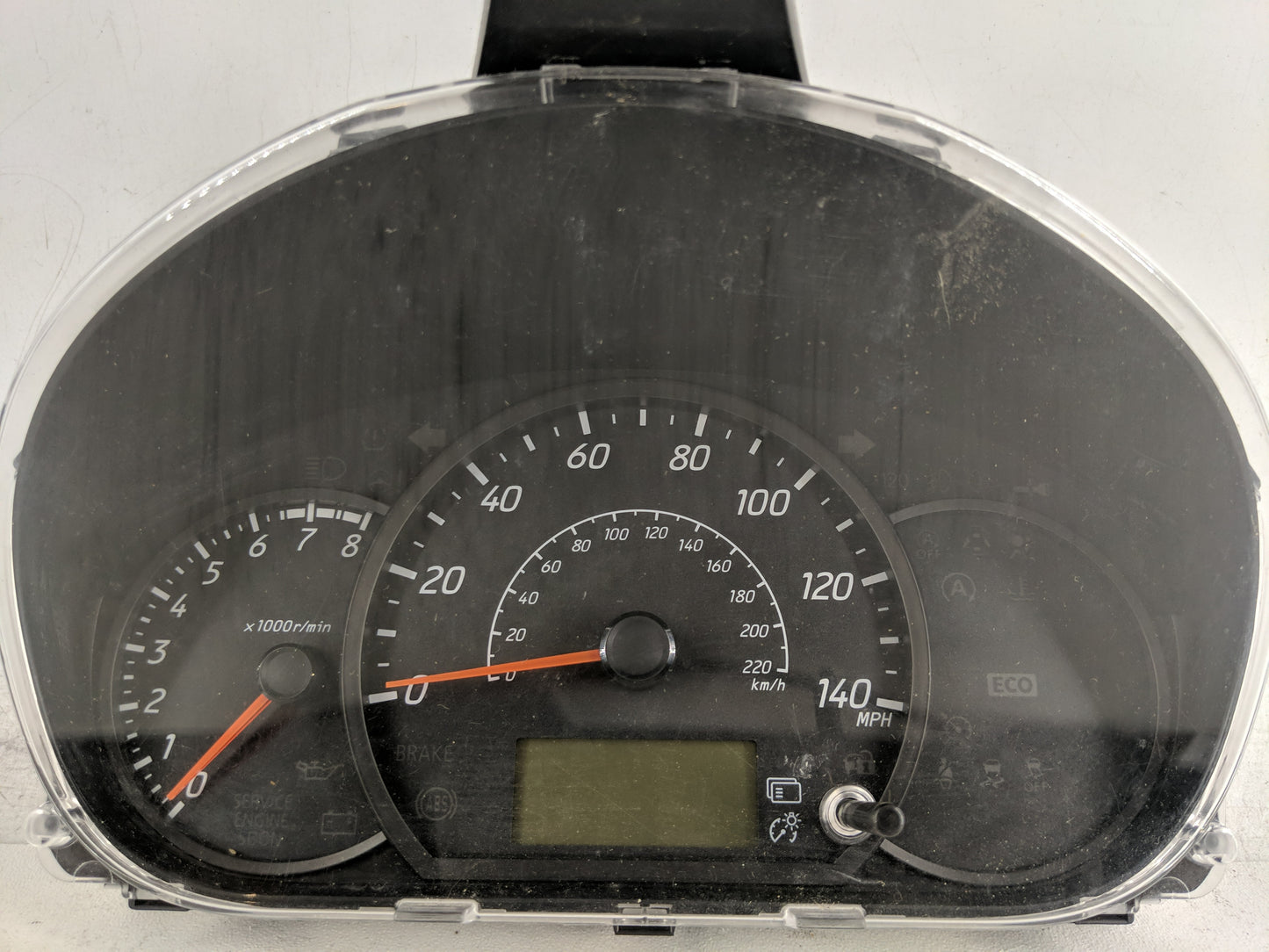 2019 Mitsubishi Mirage Instrument Cluster Speedometer Gauges P/N:8100C577 Fits OEM Used Auto Parts - Oemusedautoparts1.com