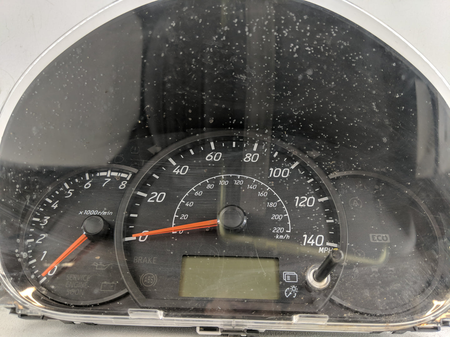 2019 Mitsubishi Mirage Instrument Cluster Speedometer Gauges P/N:8100C577 Fits OEM Used Auto Parts - Oemusedautoparts1.com
