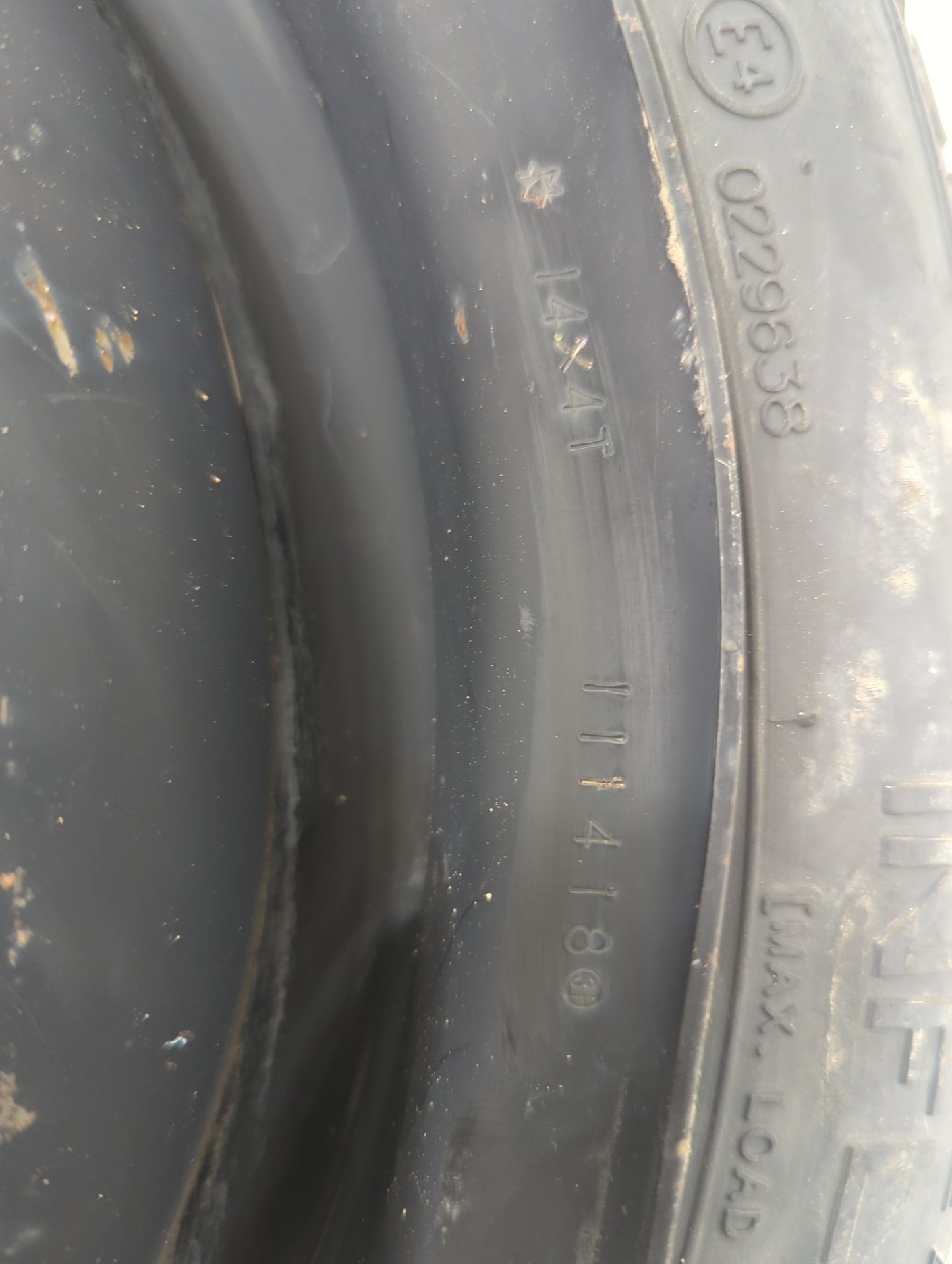 2014-2022 Mitsubishi Mirage Spare Donut Tire Wheel Rim Oem - Oemusedautoparts1.com