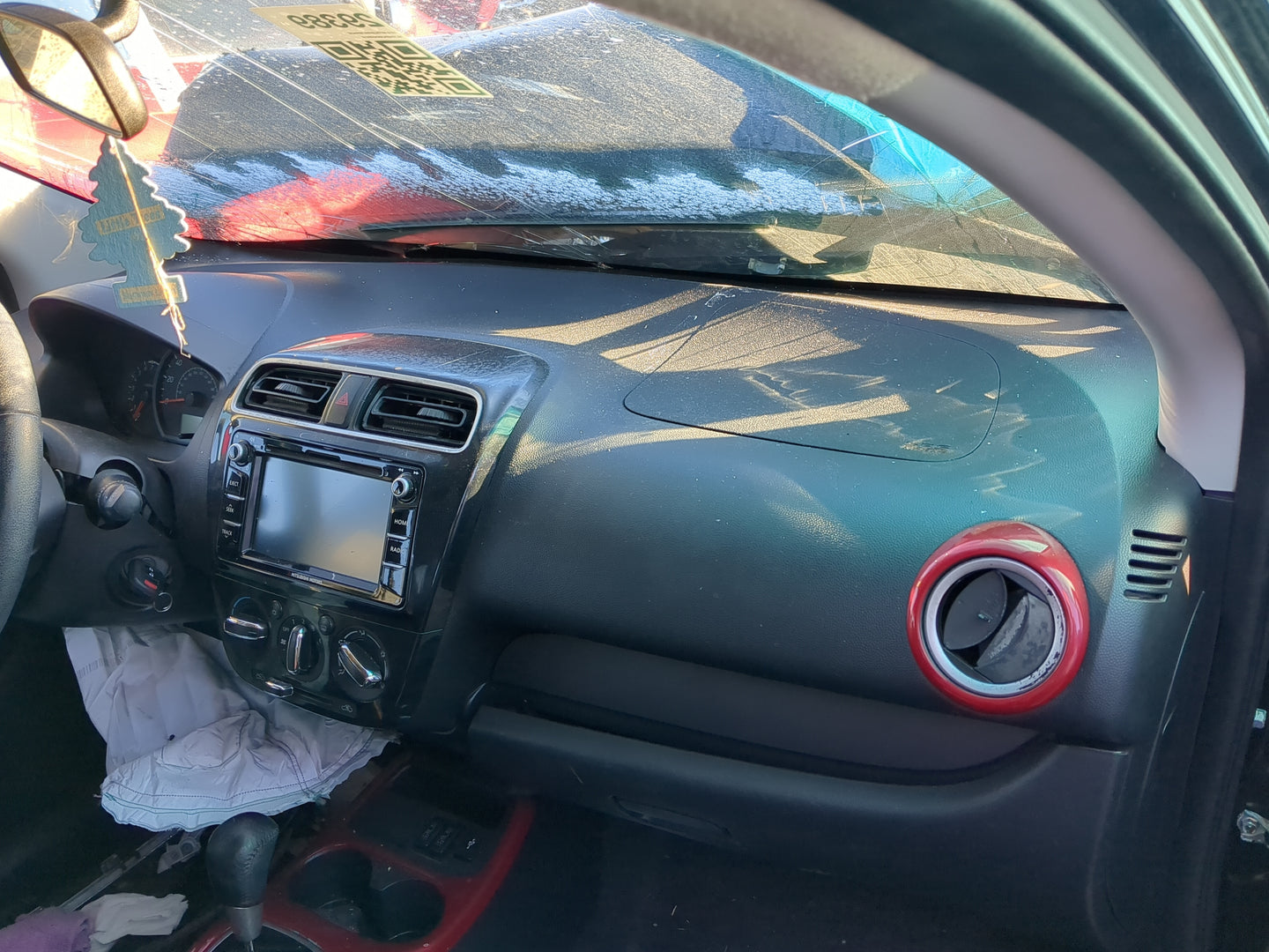 2014 Mitsubishi Mirage Air Bag Passenger Right Dashboard OEM Fits OEM Used Auto Parts - Oemusedautoparts1.com