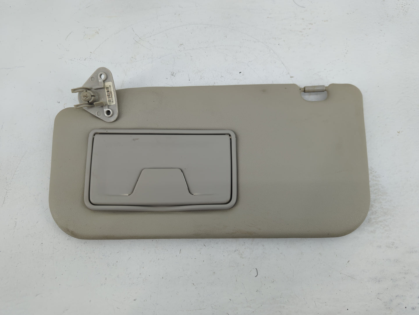 2014 Mitsubishi Mirage Sun Visor Shade Replacement Driver Left Mirror Fits OEM Used Auto Parts - Oemusedautoparts1.com
