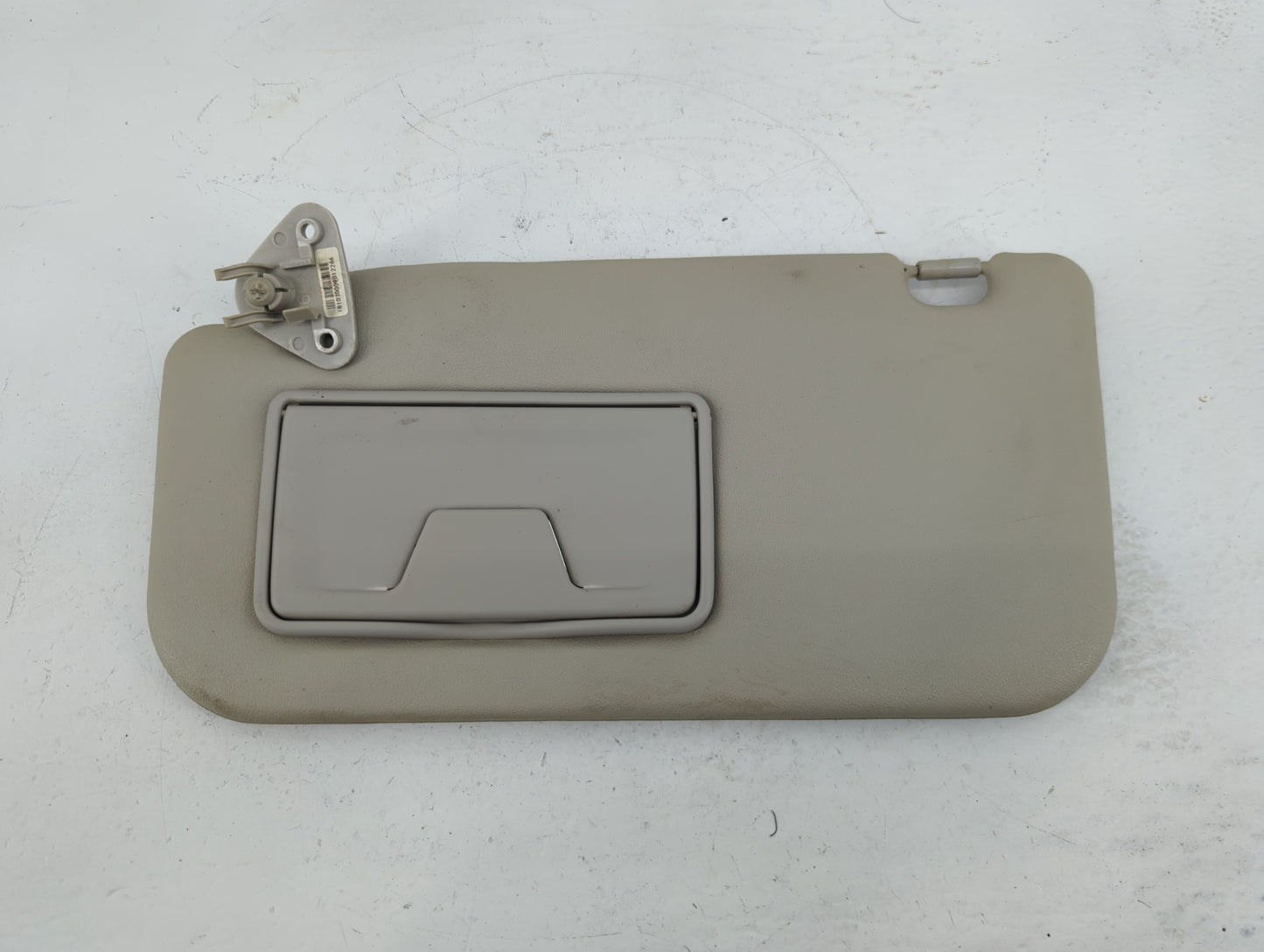 2014 Mitsubishi Mirage Sun Visor Shade Replacement Driver Left Mirror Fits OEM Used Auto Parts - Oemusedautoparts1.com