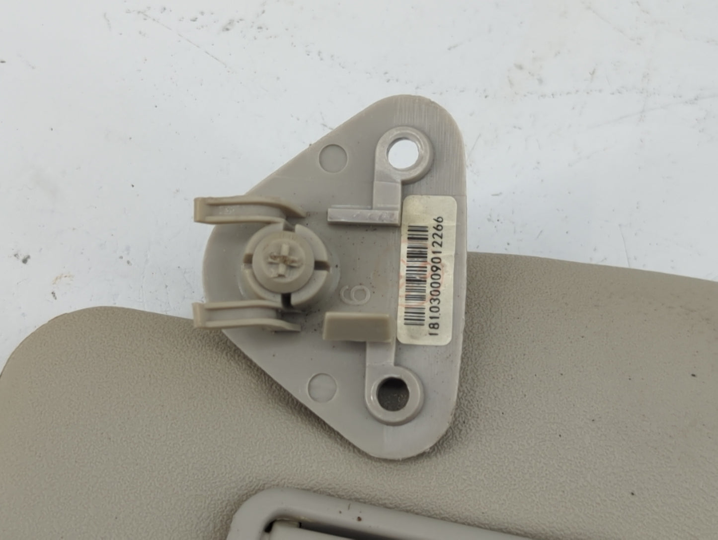 2014 Mitsubishi Mirage Sun Visor Shade Replacement Driver Left Mirror Fits OEM Used Auto Parts - Oemusedautoparts1.com