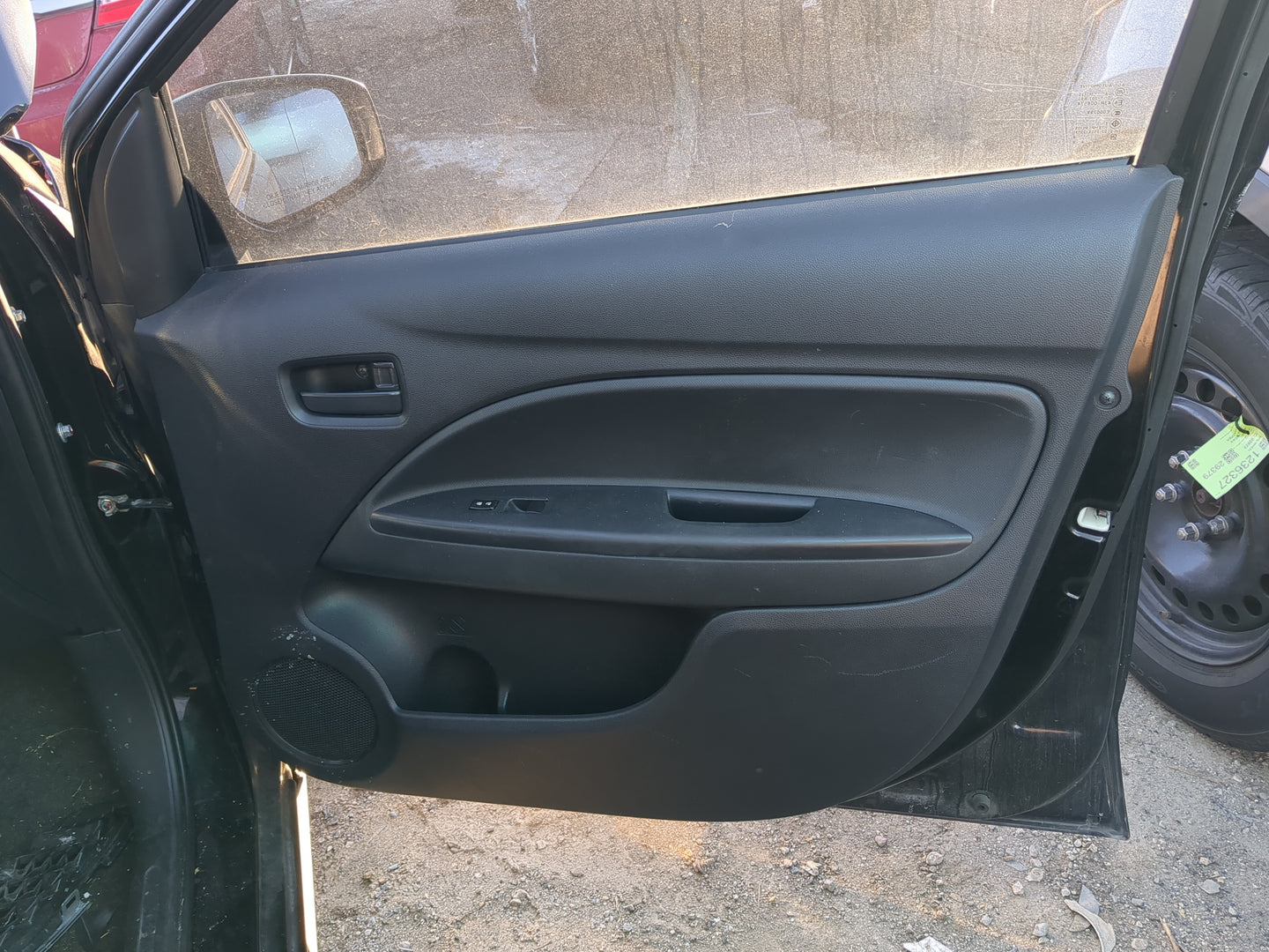 2019 Mitsubishi Mirage Front Right Passenger Interior Door Panel Trim - Oemusedautoparts1.com