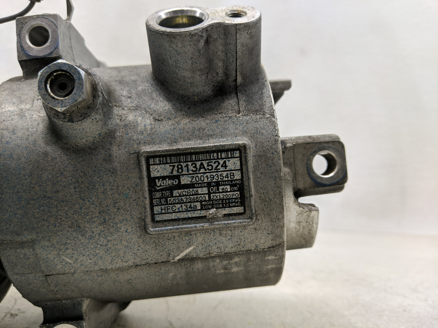 2014-2014 Mitsubishi Mirage Air Conditioning A/c Ac Compressor Oem - Oemusedautoparts1.com