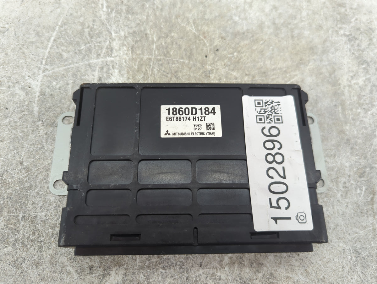 2019 Mitsubishi Mirage PCM Engine Control Computer ECU ECM PCU OEM P/N:1860D184 E6T86174 H1ZT OEM Used Auto Parts - Oemuseda