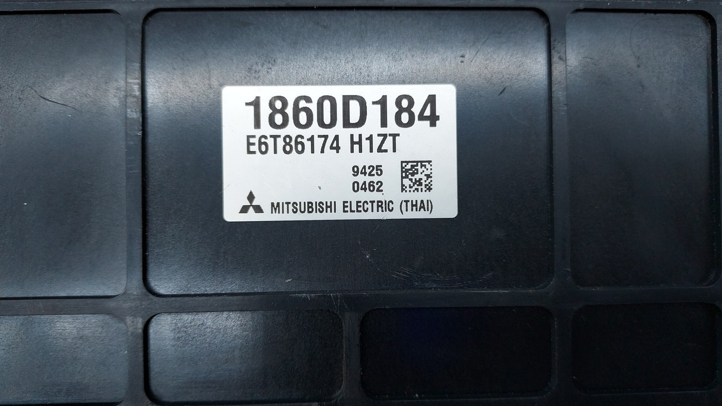 2019 Mitsubishi Mirage PCM Engine Control Computer ECU ECM PCU OEM P/N:1860D184 1860D483 Fits OEM Used Auto Parts - Oemuseda