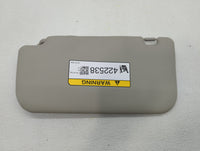 2014 Mitsubishi Mirage Sun Visor Shade Replacement Passenger Right Mirror Fits OEM Used Auto Parts - Oemusedautoparts1.com