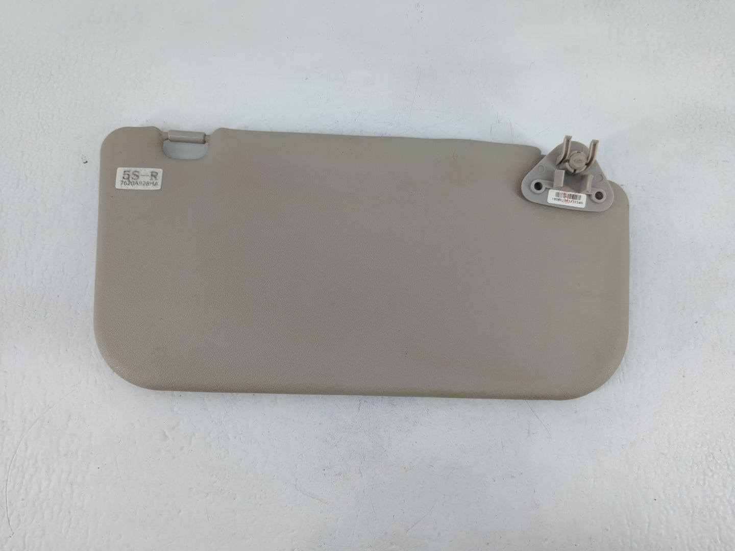 2014 Mitsubishi Mirage Sun Visor Shade Replacement Passenger Right Mirror Fits OEM Used Auto Parts - Oemusedautoparts1.com