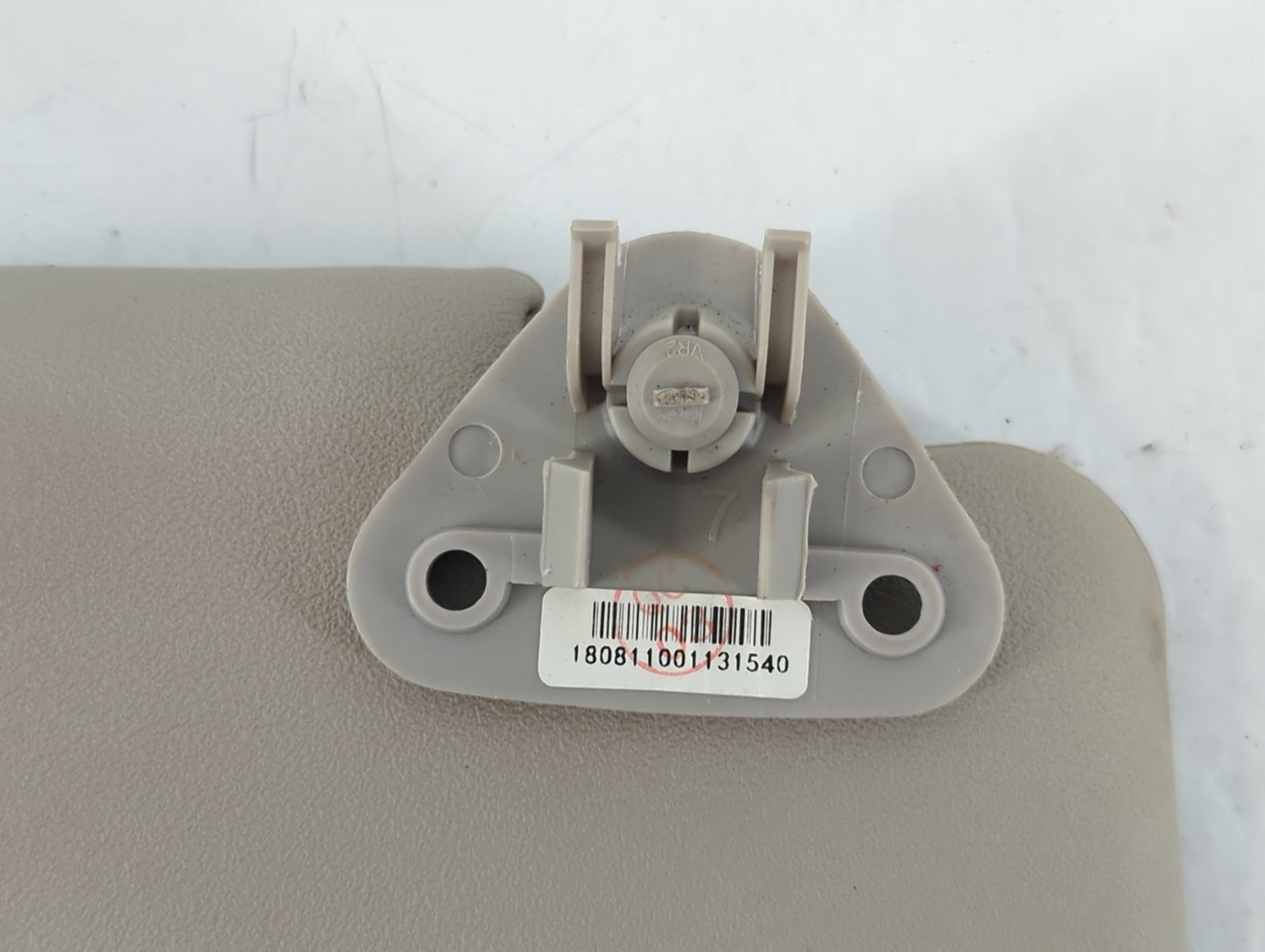 2014 Mitsubishi Mirage Sun Visor Shade Replacement Passenger Right Mirror Fits OEM Used Auto Parts - Oemusedautoparts1.com