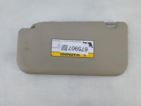 2014 Mitsubishi Mirage Sun Visor Shade Replacement Passenger Right Mirror Fits OEM Used Auto Parts - Oemusedautoparts1.com