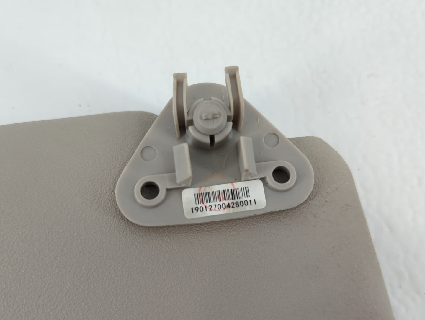 2014 Mitsubishi Mirage Sun Visor Shade Replacement Passenger Right Mirror Fits OEM Used Auto Parts - Oemusedautoparts1.com