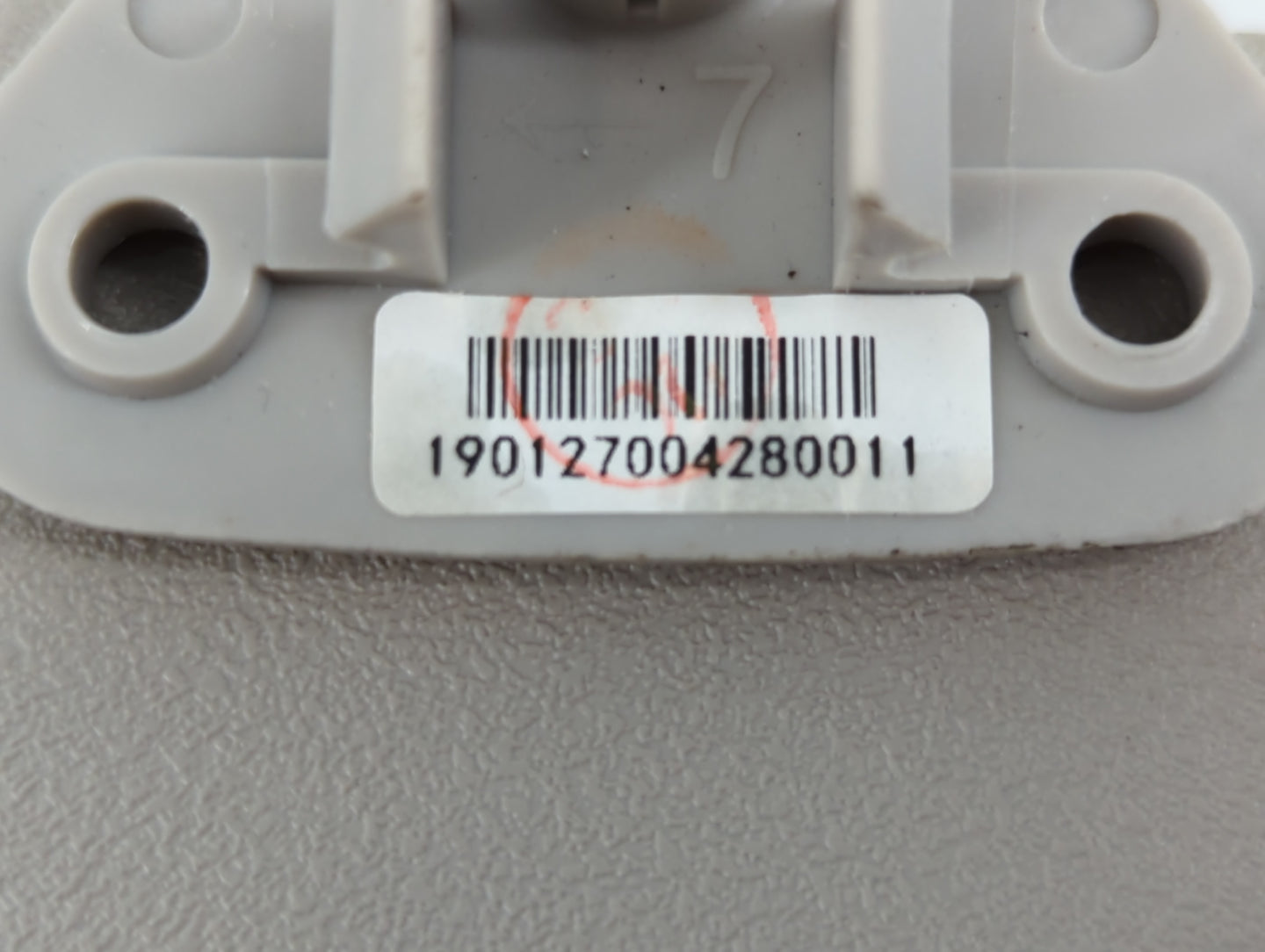 2014 Mitsubishi Mirage Sun Visor Shade Replacement Passenger Right Mirror Fits OEM Used Auto Parts - Oemusedautoparts1.com