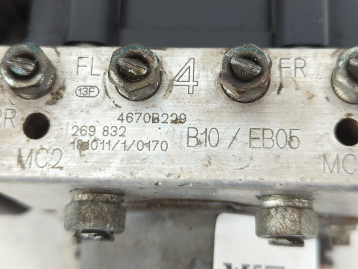 2019 Mitsubishi Mirage ABS Pump Control Module Replacement P/N:269 832 4670B229 Fits OEM Used Auto Parts - Oemusedautoparts1