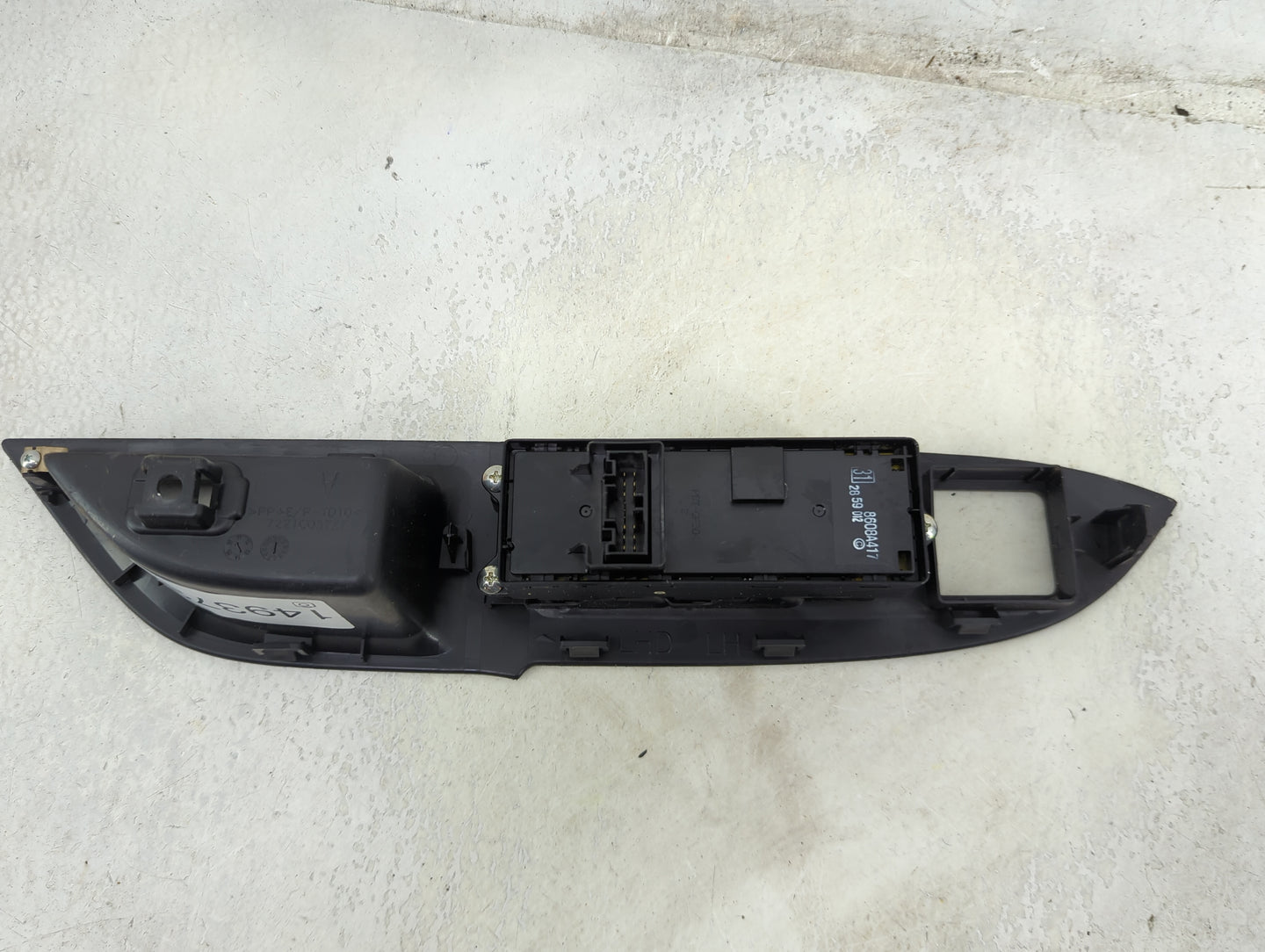 2019 Mitsubishi Outlander Master Power Window Switch Replacement Driver Side Left P/N:8608A417 Fits OEM Used Auto Parts - Oe