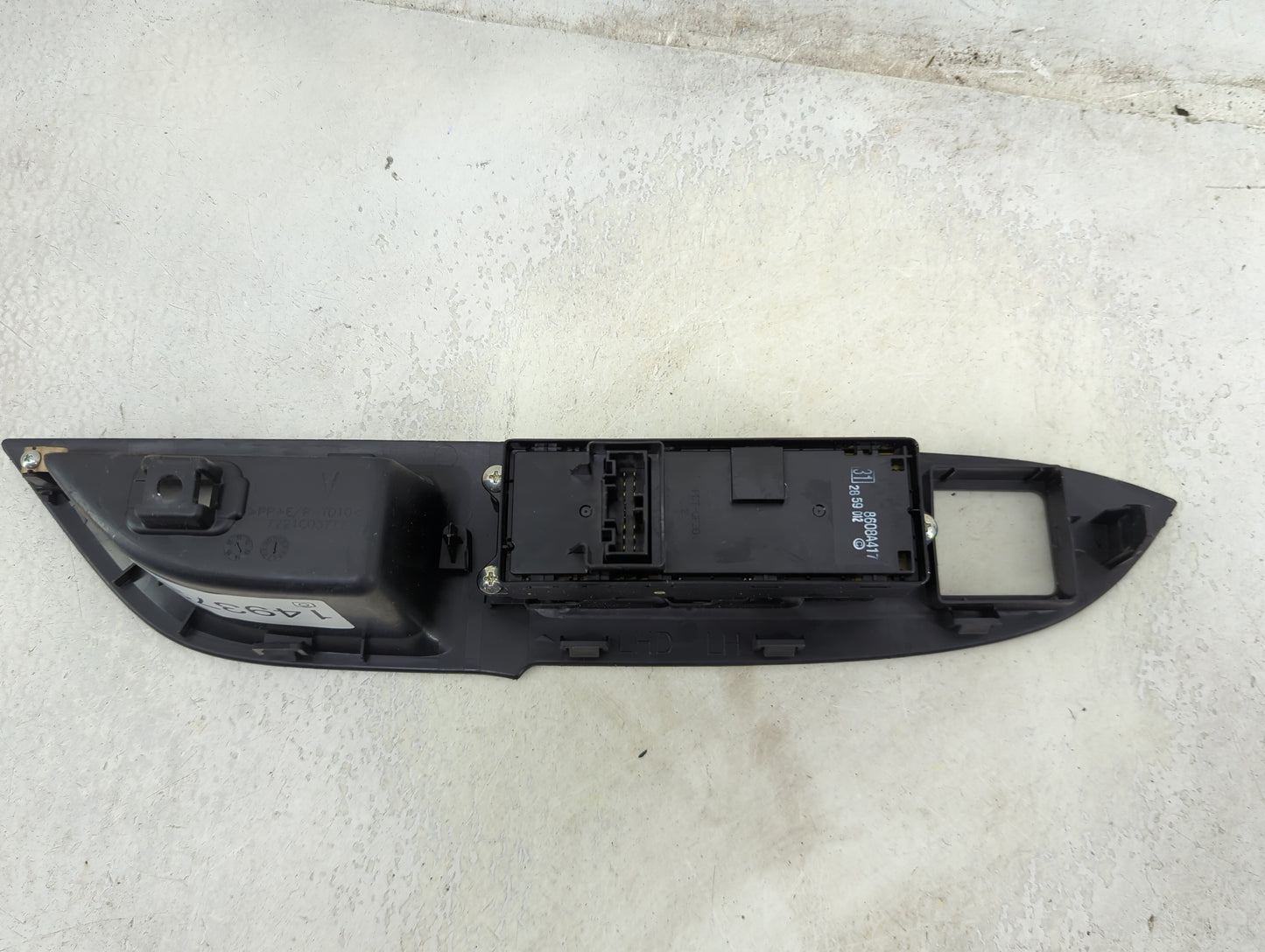 2019 Mitsubishi Outlander Master Power Window Switch Replacement Driver Side Left P/N:8608A417 Fits OEM Used Auto Parts - Oe
