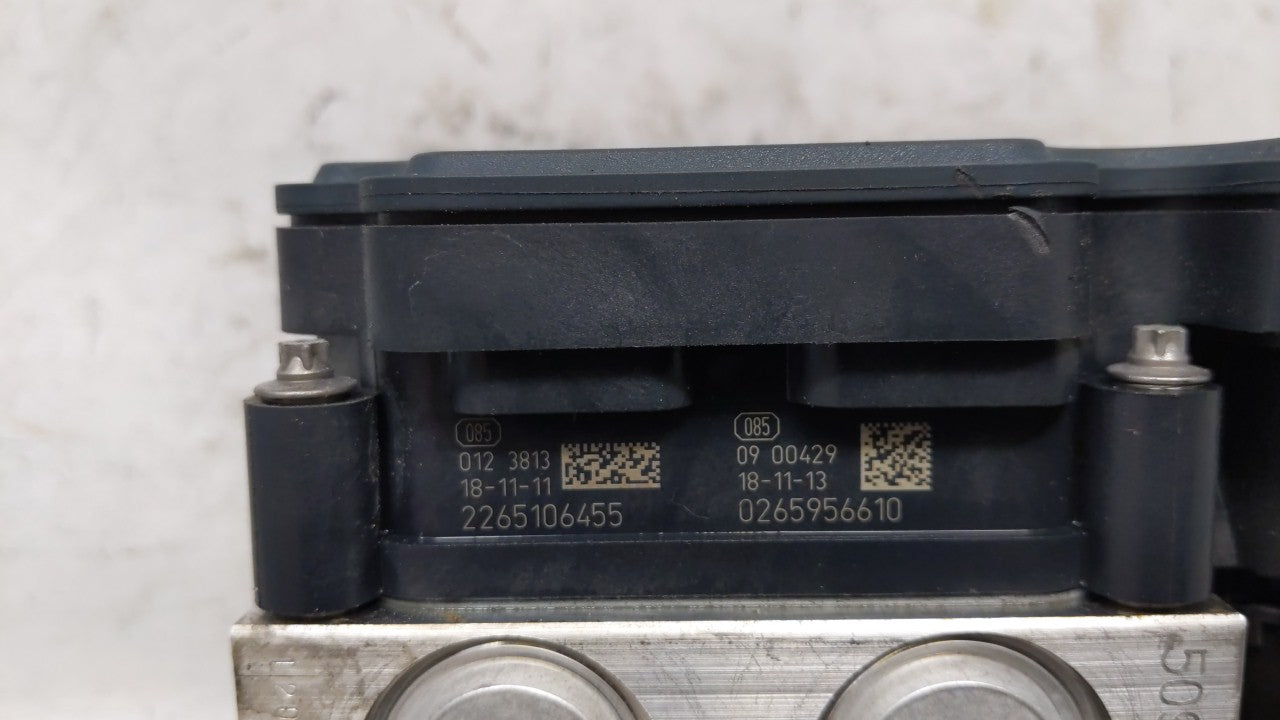 2019 Nissan Altima ABS Pump Control Module Replacement P/N:0265956610 47660 6CD0A Fits OEM Used Auto Parts - Oemusedautopart