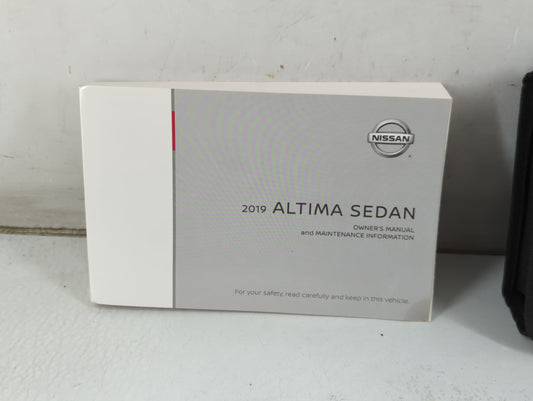 2019 Nissan Altima Owners Manual Book Guide P/N:OM19EA 0L34U0 OEM Used Auto Parts
