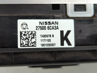 2019-2022 Nissan Altima Climate Control Module Temperature AC/Heater Replacement P/N:27500 6CA3A Fits Fits 2019 2020 2021 20