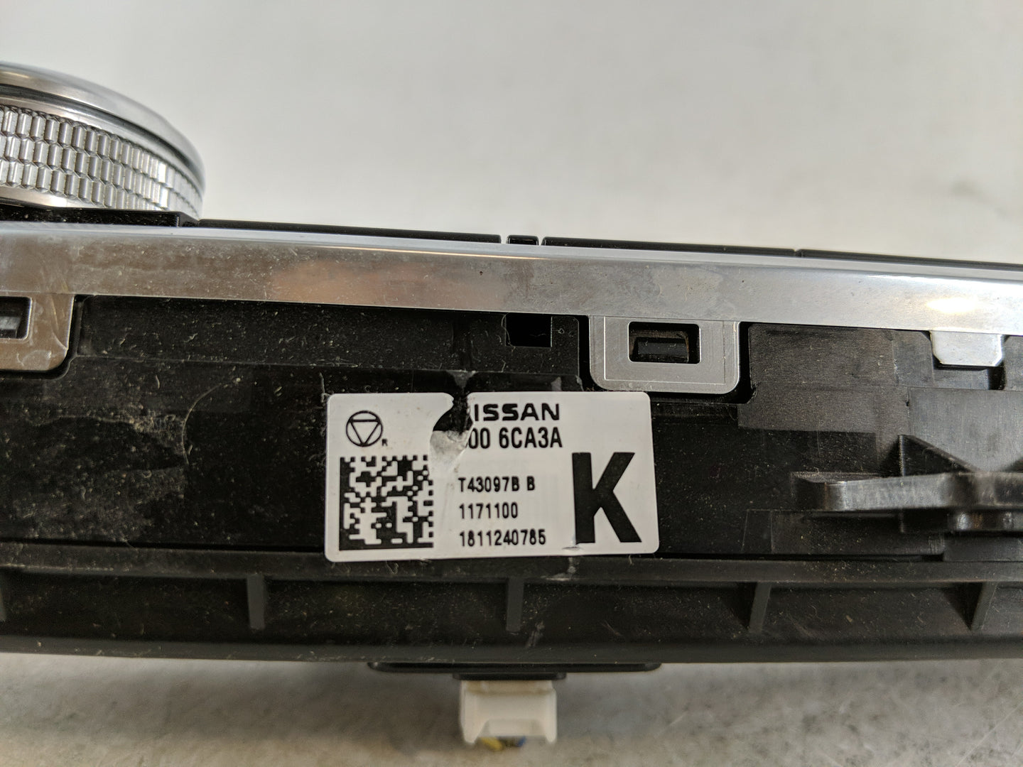 2019-2022 Nissan Altima Climate Control Module Temperature AC/Heater Replacement P/N:00 6CA3A Fits Fits 2019 2020 2021 2022 