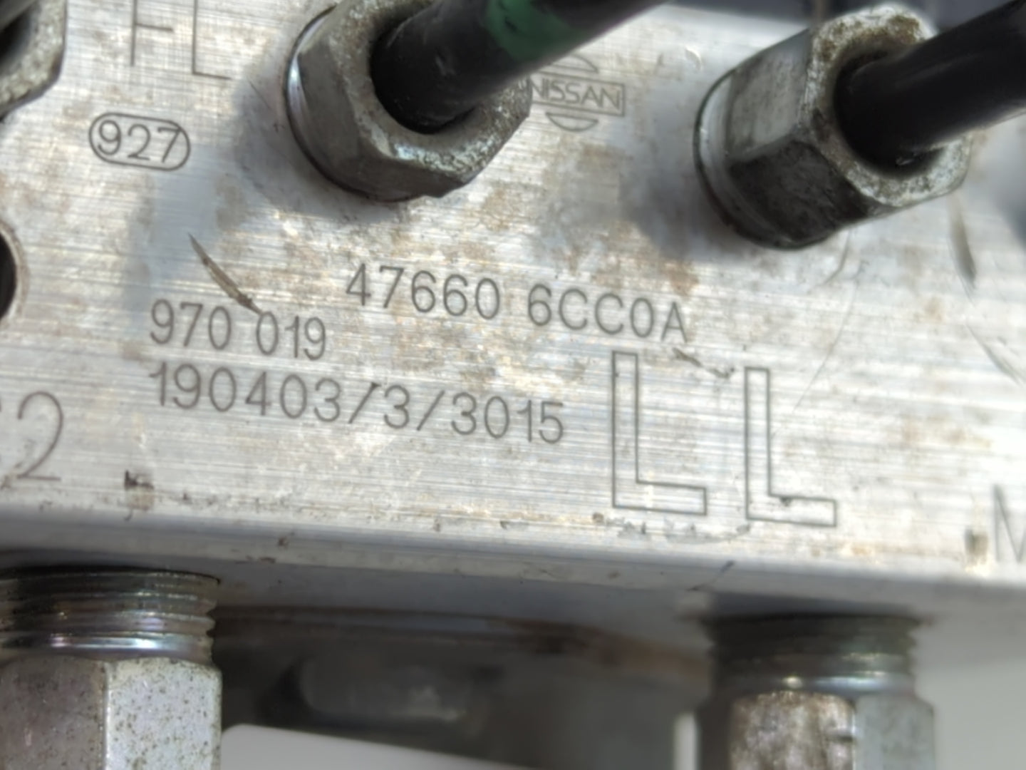 2019-2020 Nissan Altima ABS Pump Control Module Replacement P/N:47660 6CC0A Fits Fits 2019 2020 OEM Used Auto Parts - Oemuse