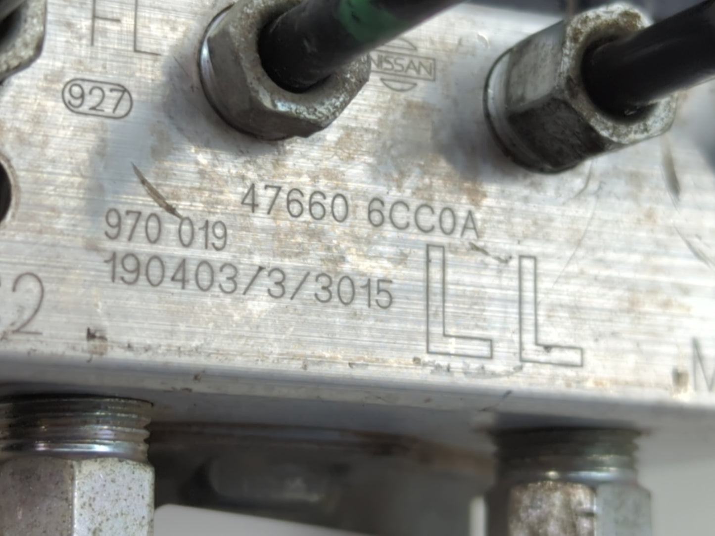 2019-2020 Nissan Altima ABS Pump Control Module Replacement P/N:47660 6CC0A Fits Fits 2019 2020 OEM Used Auto Parts - Oemuse