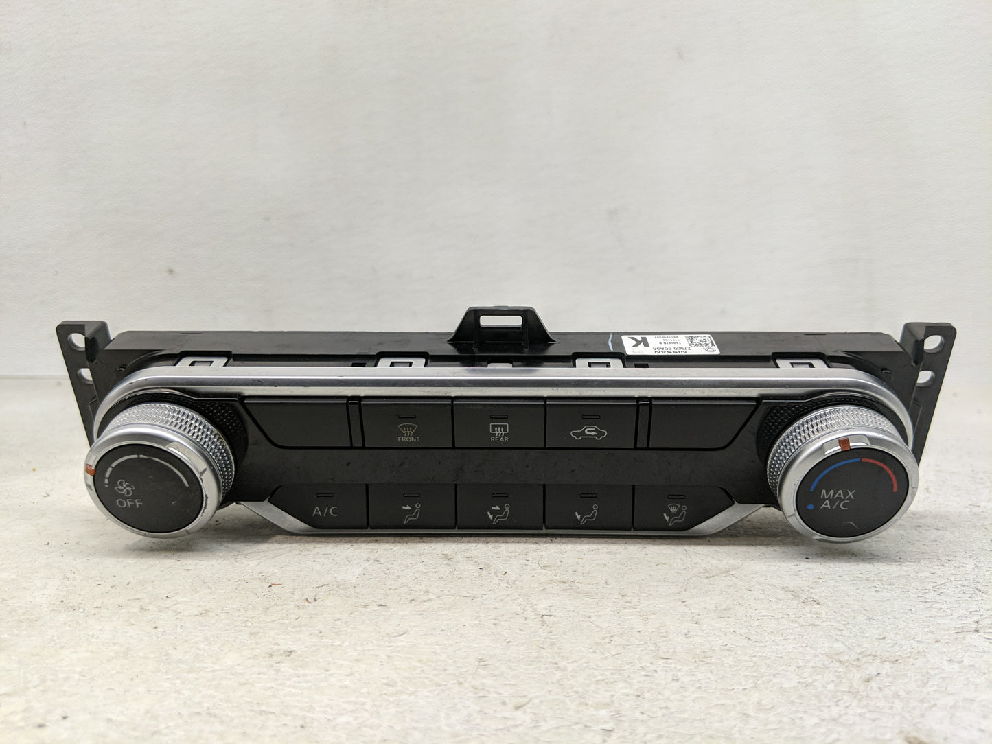 2019-2022 Nissan Altima Climate Control Module Temperature AC/Heater Replacement P/N:T43097B B 1171100 Fits OEM Used Auto Pa
