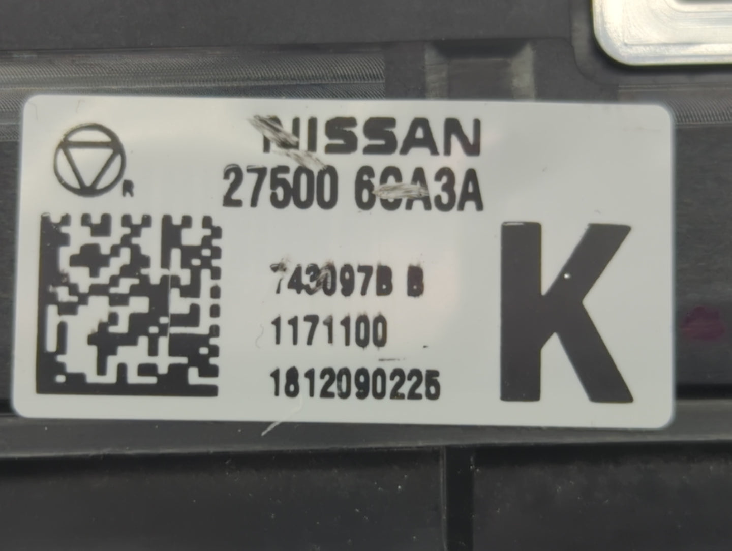 2019-2022 Nissan Altima Climate Control Module Temperature AC/Heater Replacement P/N:27500 60A3A Fits Fits 2019 2020 2021 20