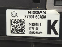 2019-2022 Nissan Altima Climate Control Module Temperature AC/Heater Replacement P/N:2500 6CA3A Fits Fits 2019 2020 2021 202