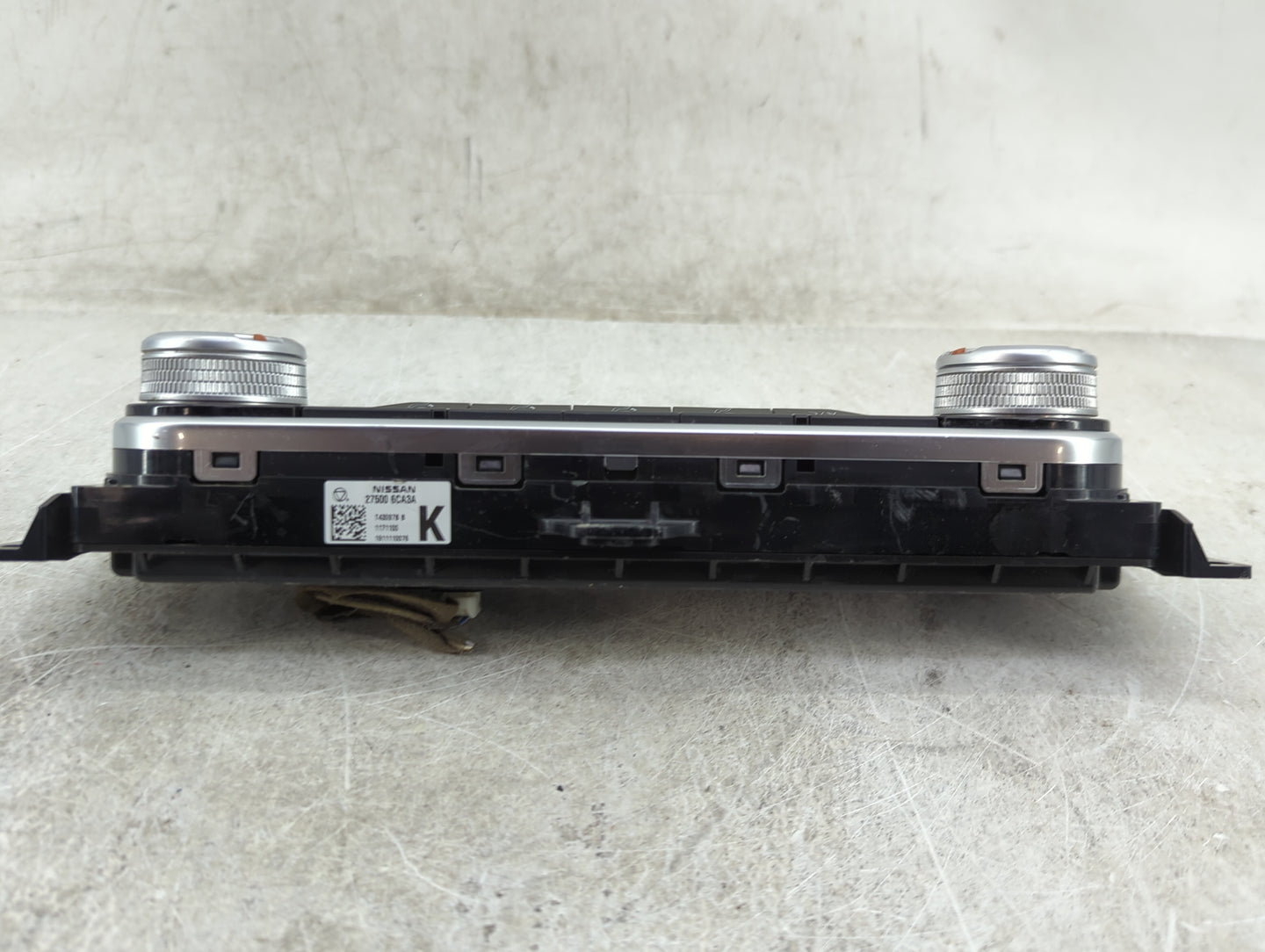 2019-2022 Nissan Altima Climate Control Module Temperature AC/Heater Replacement P/N:275006CA3A Fits Fits 2019 2020 2021 202