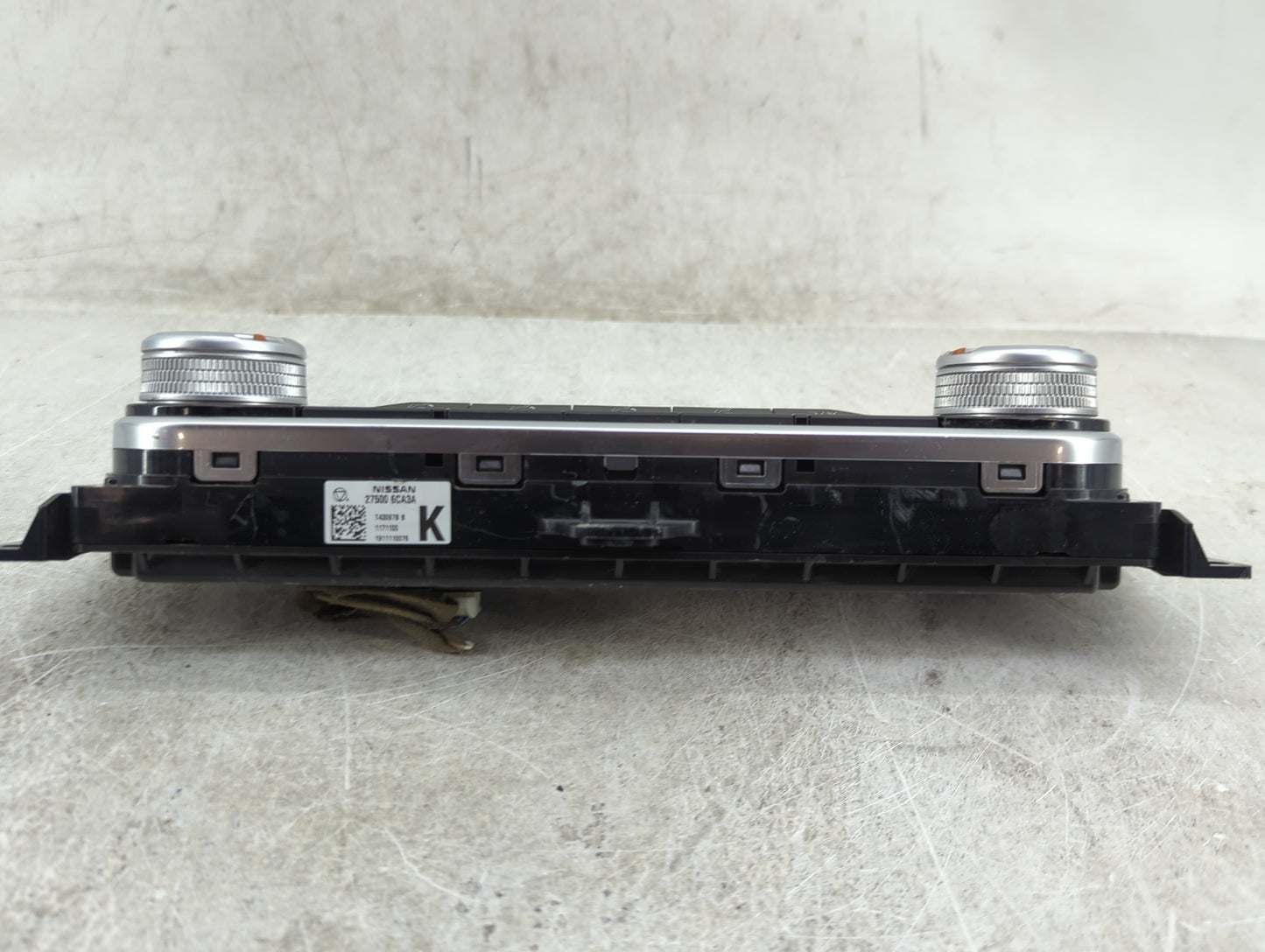 2019-2022 Nissan Altima Climate Control Module Temperature AC/Heater Replacement P/N:275006CA3A Fits Fits 2019 2020 2021 202