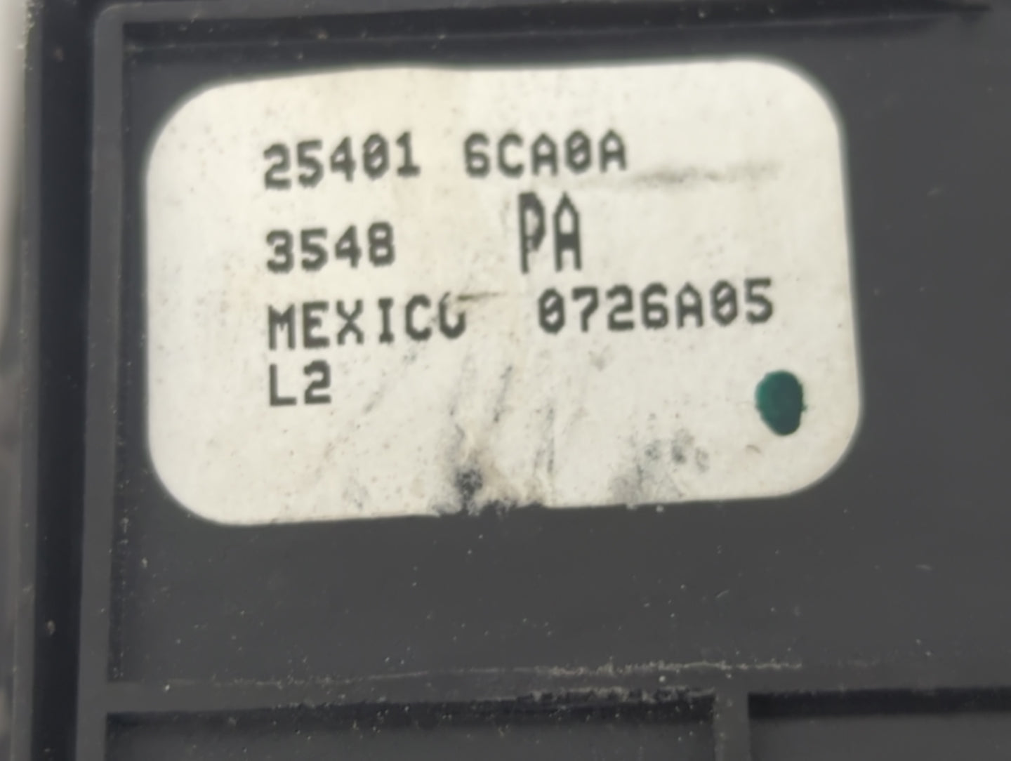 2019-2022 Nissan Altima Master Power Window Switch Replacement Driver Side Left P/N:254016CA0A Fits Fits 2019 2020 2021 2022