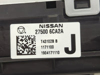 2019-2022 Nissan Altima Climate Control Module Temperature AC/Heater Replacement P/N:275006CA2A T43102B Fits OEM Used Auto P