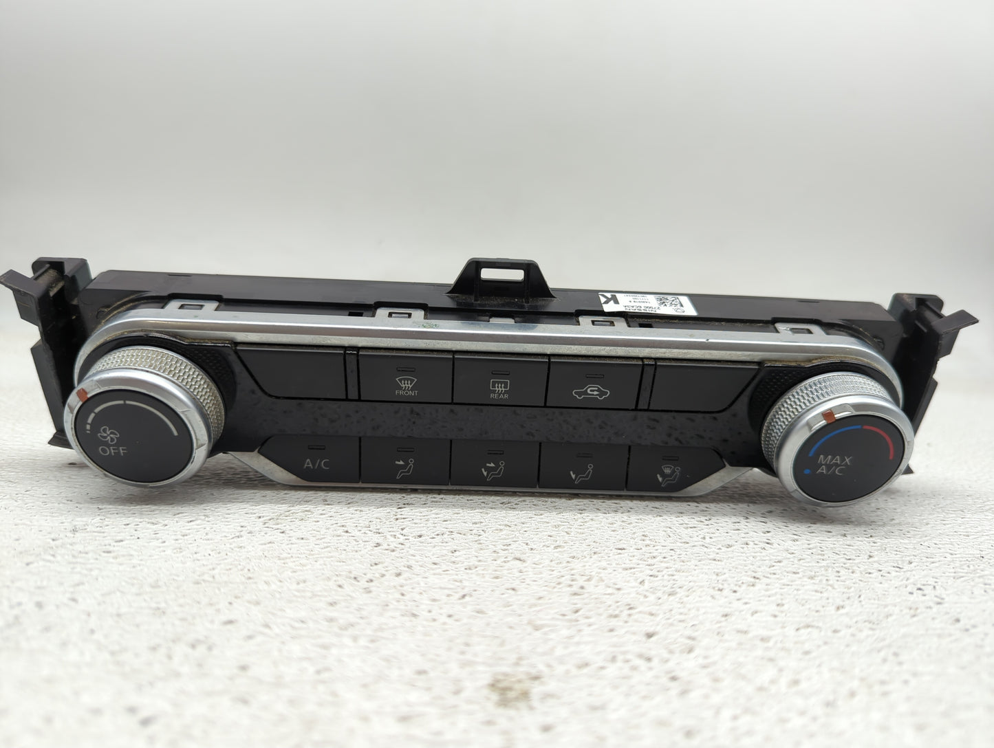 2019-2022 Nissan Altima Climate Control Module Temperature AC/Heater Replacement P/N:27500 6CA3A Fits Fits 2019 2020 2021 20