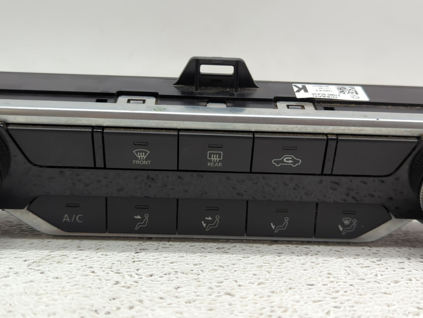 2019-2022 Nissan Altima Climate Control Module Temperature AC/Heater Replacement P/N:27500 6CA3A Fits Fits 2019 2020 2021 20