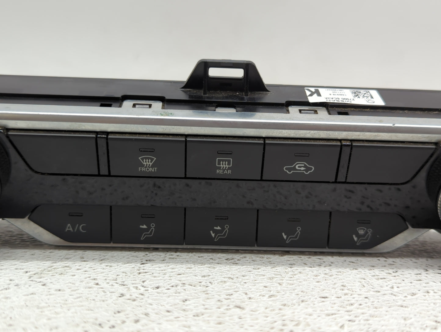 2019-2022 Nissan Altima Climate Control Module Temperature AC/Heater Replacement P/N:27500 6CA3A Fits Fits 2019 2020 2021 20