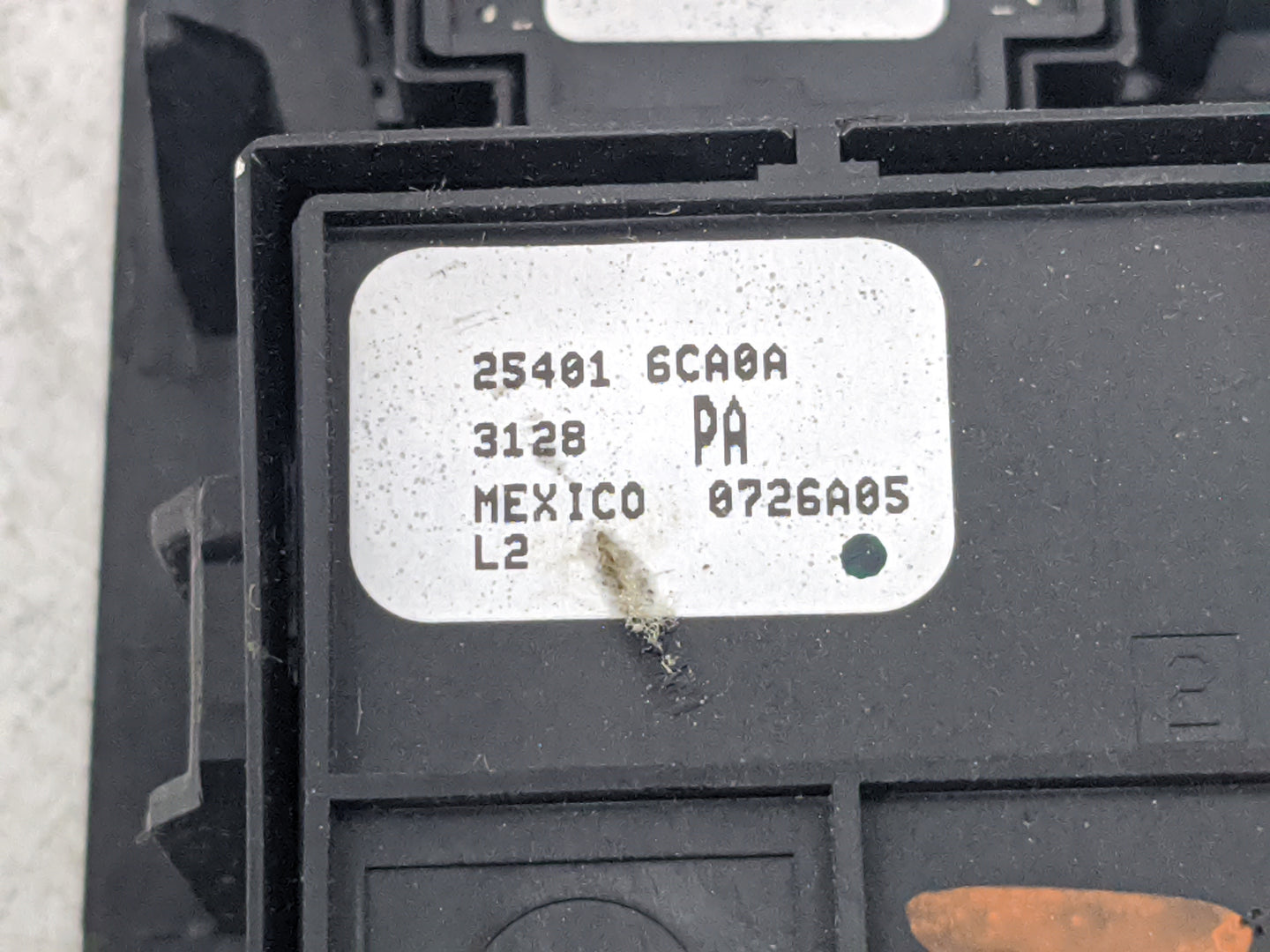 2019-2022 Nissan Altima Master Power Window Switch Replacement Driver Side Left P/N:25401 6CA0A Fits Fits 2019 2020 2021 202