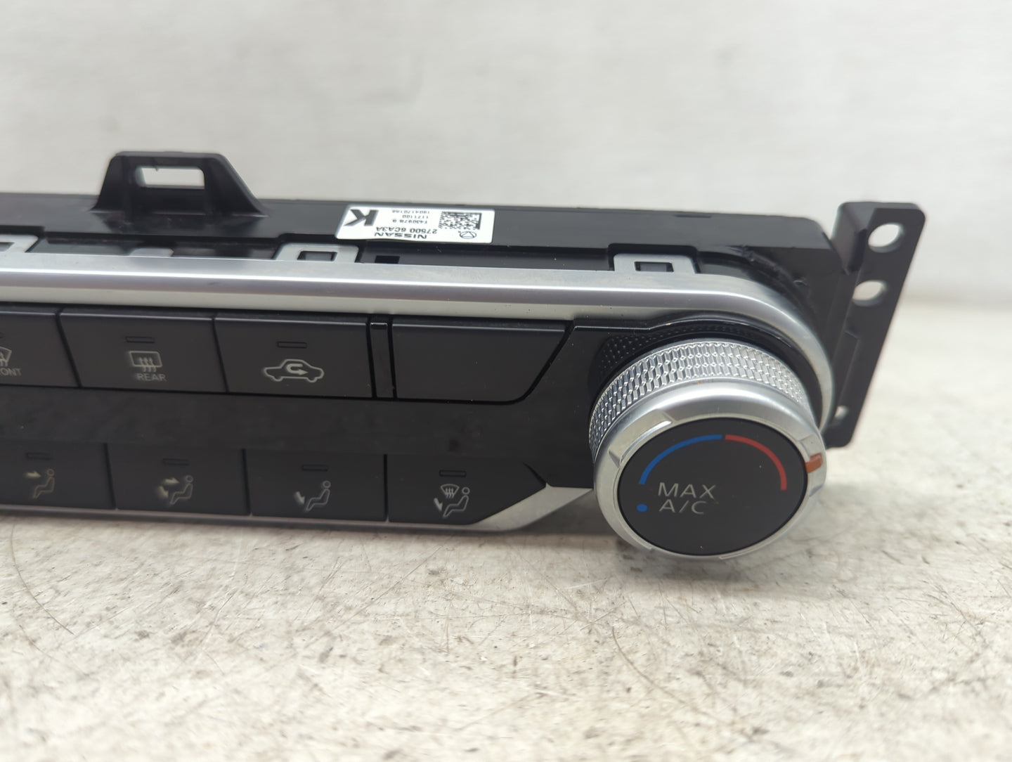2019-2022 Nissan Altima Climate Control Module Temperature AC/Heater Replacement P/N:27500 6CA3A T43097B B Fits OEM Used Aut