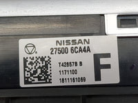 2019-2022 Nissan Altima Climate Control Module Temperature AC/Heater Replacement P/N:27500 6CA4A Fits Fits 2019 2020 2021 20