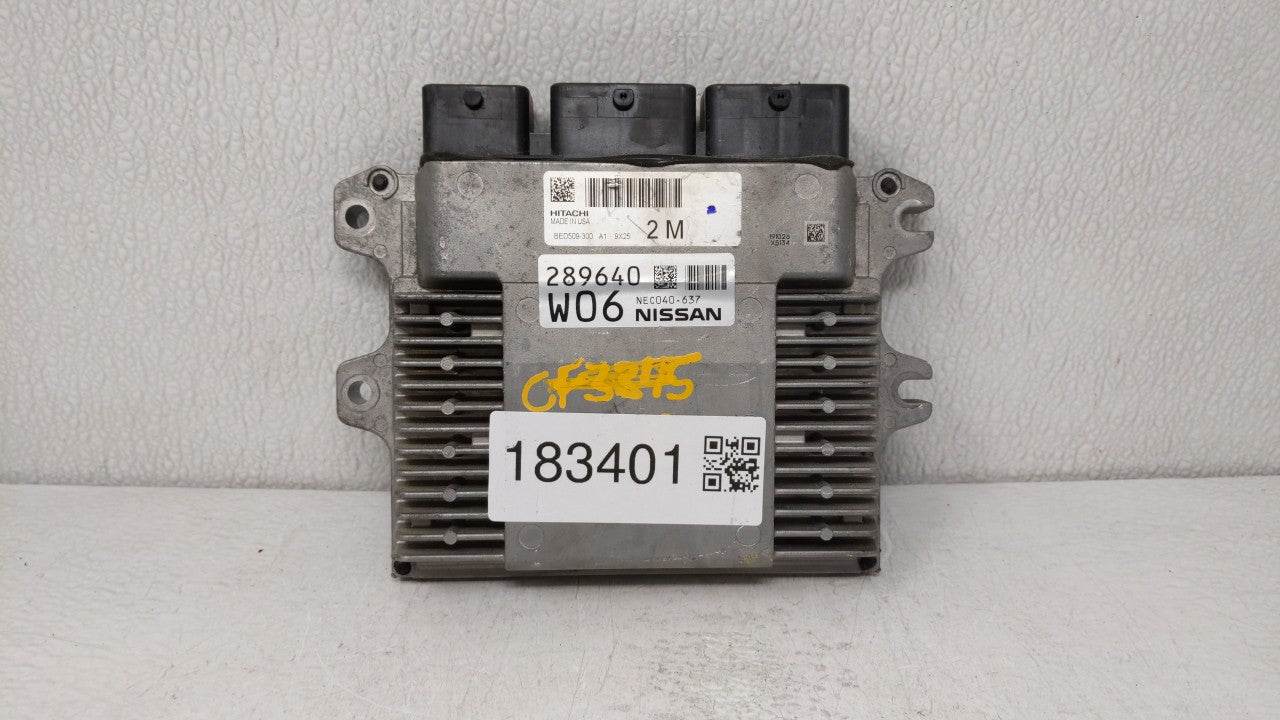 2019 Nissan Altima PCM Engine Control Computer ECU ECM PCU OEM P/N:NEC041-056 BED509-300, NEC039-657, NEC039-660 Fits OEM Us