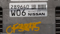 2019 Nissan Altima PCM Engine Control Computer ECU ECM PCU OEM P/N:NEC041-056 BED509-300, NEC039-657, NEC039-660 Fits OEM Us