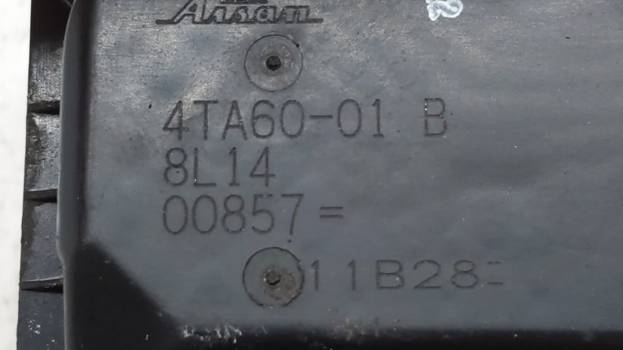 2019 Nissan Altima Throttle Body P/N:4TA60-01 B 4TA60-01 Fits OEM Used Auto Parts - Oemusedautoparts1.com