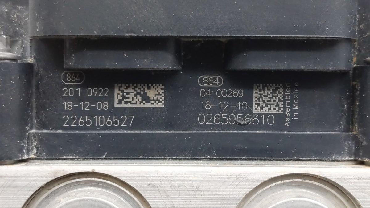 2019-2020 Nissan Altima Anti-Lock Brake ABS Pump Module Actuator OEM P/N:47660-6CD0A 47660-6CC0A Fits Fits 2019 2020 OEM Use