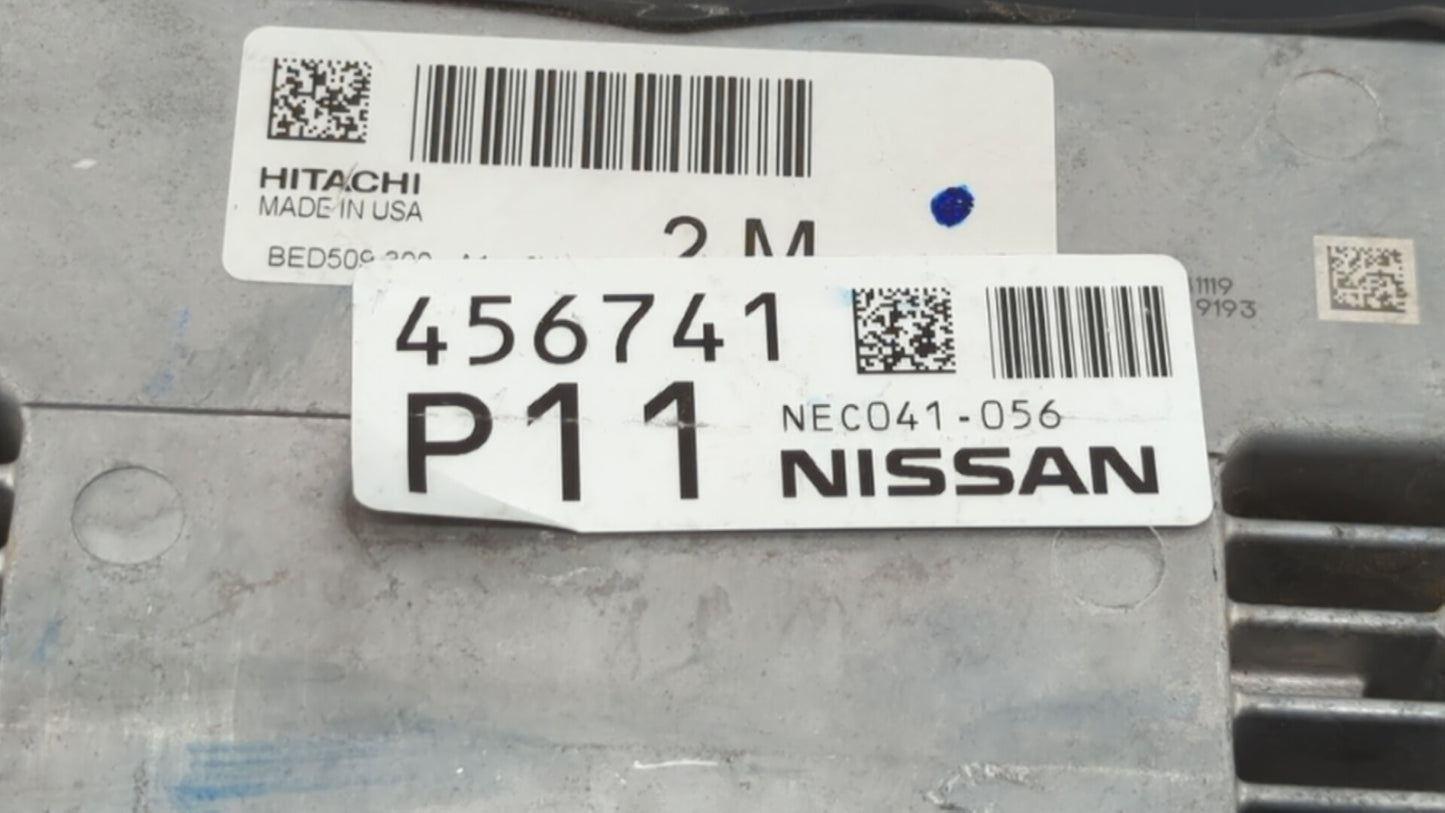 2019 Nissan Altima PCM Engine Control Computer ECU ECM PCU OEM P/N:BED509-300 A1 NEC041-056, BED509-300, NEC039-657 Fits OEM