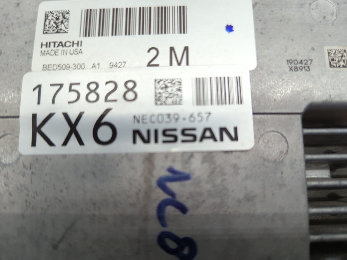 2019 Nissan Altima PCM Engine Control Computer ECU ECM PCU OEM P/N:NEC041-037 NEC050-691, BED509-300 A1, NEC041-056 Fits OEM