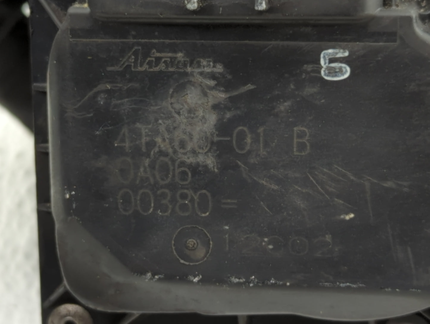 2019 Nissan Altima Throttle Body P/N:4TA60-01 B 4TA60-01 Fits OEM Used Auto Parts - Oemusedautoparts1.com