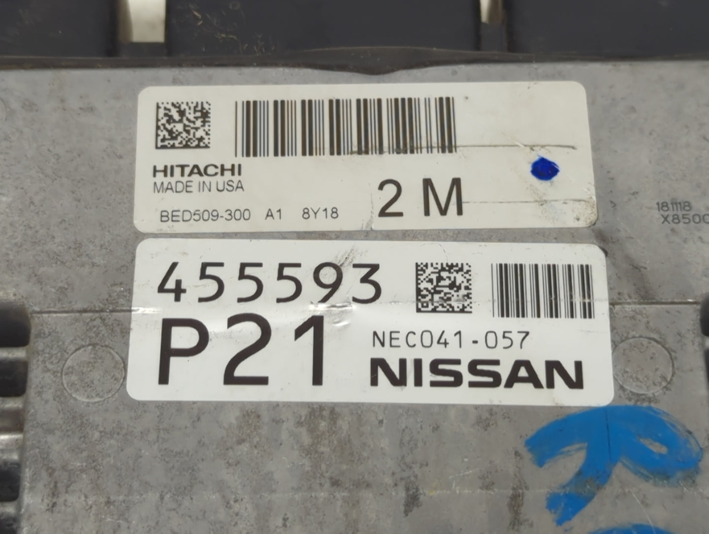 2019-2022 Nissan Altima PCM Engine Control Computer ECU ECM PCU OEM P/N:NEC041-057 Fits Fits 2019 2020 2021 2022 OEM Used Au