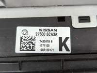 2019-2022 Nissan Altima Climate Control Module Temperature AC/Heater Replacement P/N:27500 6CA3A Fits Fits 2019 2020 2021 20