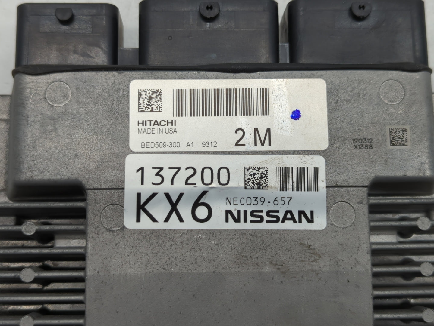 2019 Nissan Altima PCM Engine Control Computer ECU ECM PCU OEM P/N:NEC041-037 NEC050-691, BED509-300 A1, NEC041-056 Fits OEM