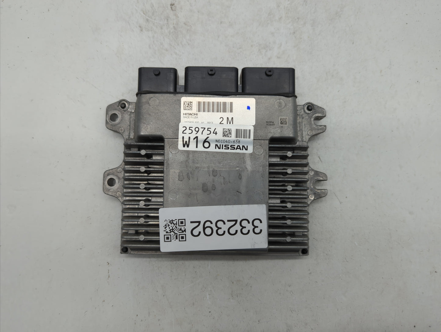 2019 Nissan Altima PCM Engine Control Computer ECU ECM PCU OEM P/N:NEC041-037 NEC050-691, BED509-300 A1, NEC041-056 Fits OEM